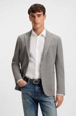 Italian-leather belt with rounded buckle, Dark Brown