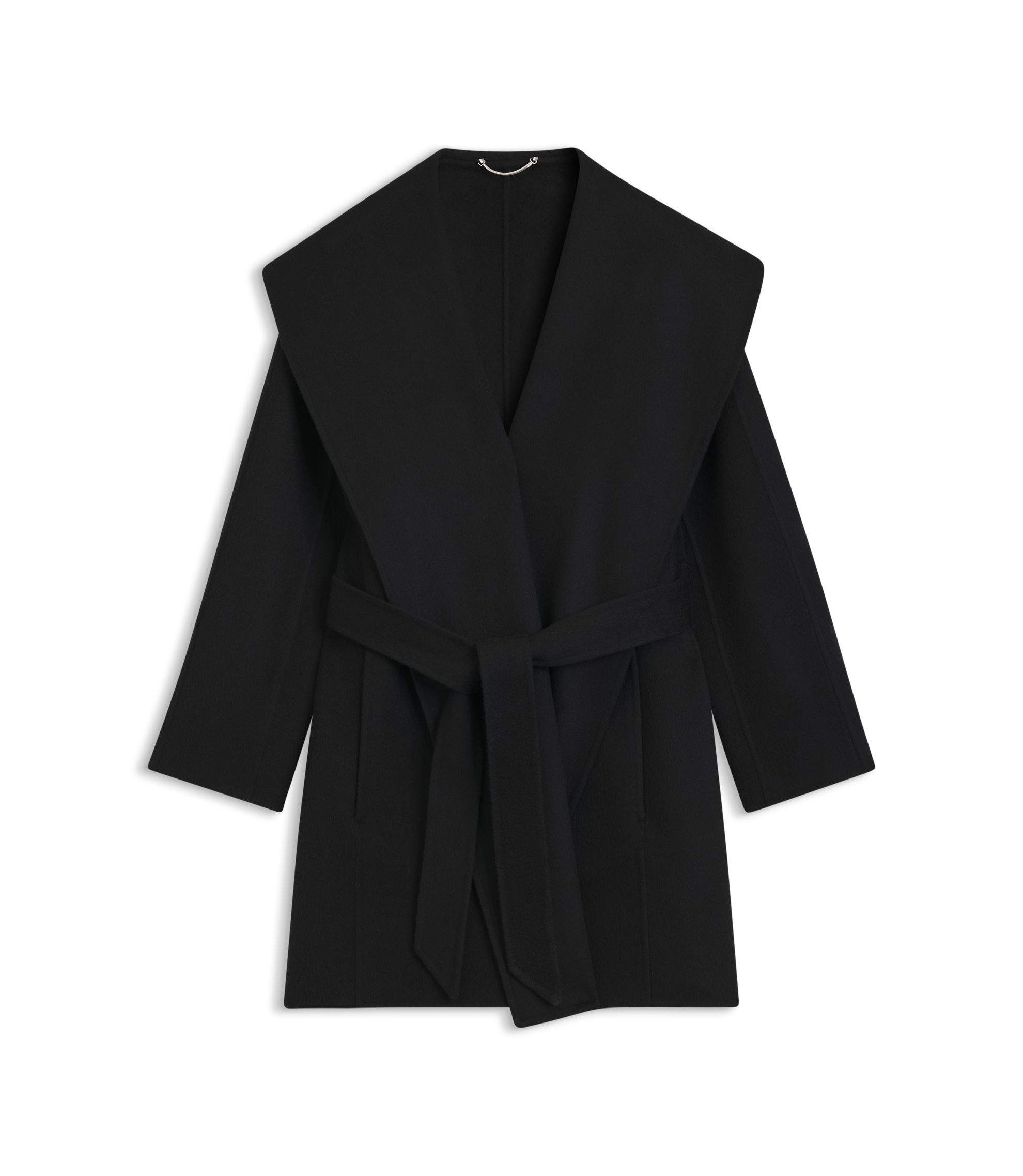 BOSS - レギュラーフィットコート ウールブレンド ダブルフェース