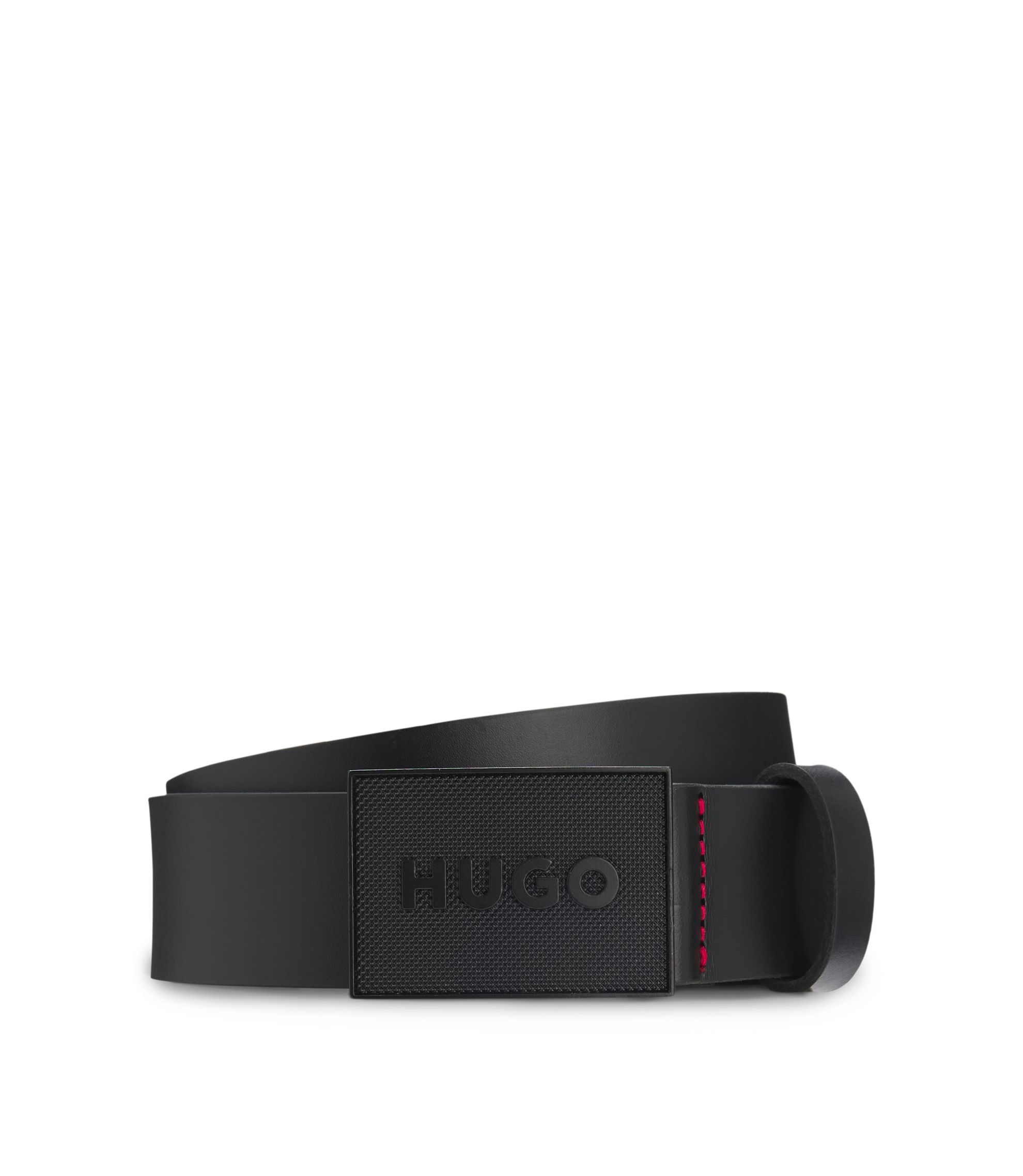 Büffelledergürtel mit Koppelschließe