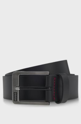 Leather belt, Black