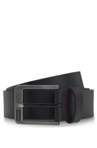 Leather belt, Black