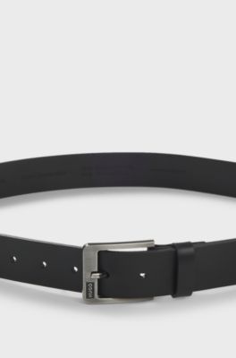 Leather belt, Black