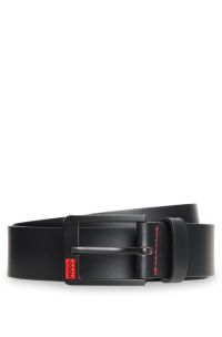 Leather belt, Black