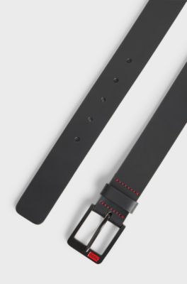 Leather belt, Black