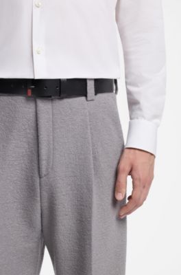 Leather belt, Black