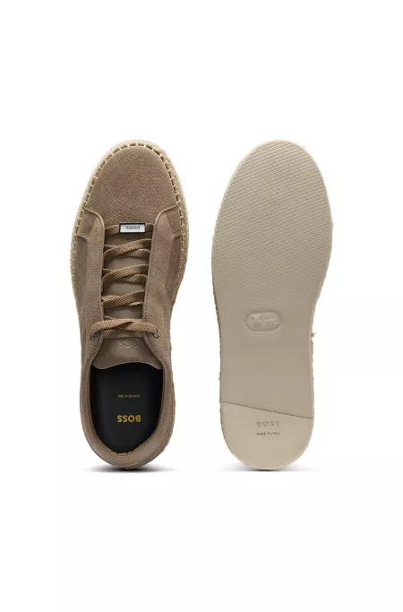 Gary EXTRALIGHT cotton-blend trainers with hidden laces