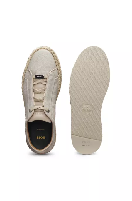 Gary EXTRALIGHT cotton-blend trainers with hidden laces