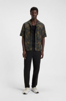 Retro-inspired trainers with faux suede, Light Grey