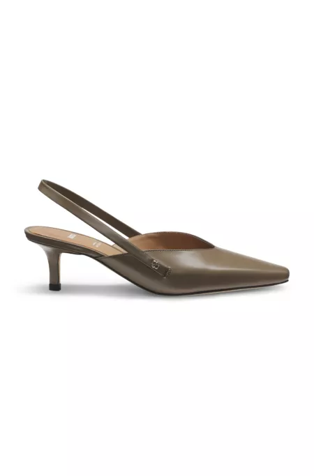 Slingback leather pumps with GAIT-TECH® comfort insole