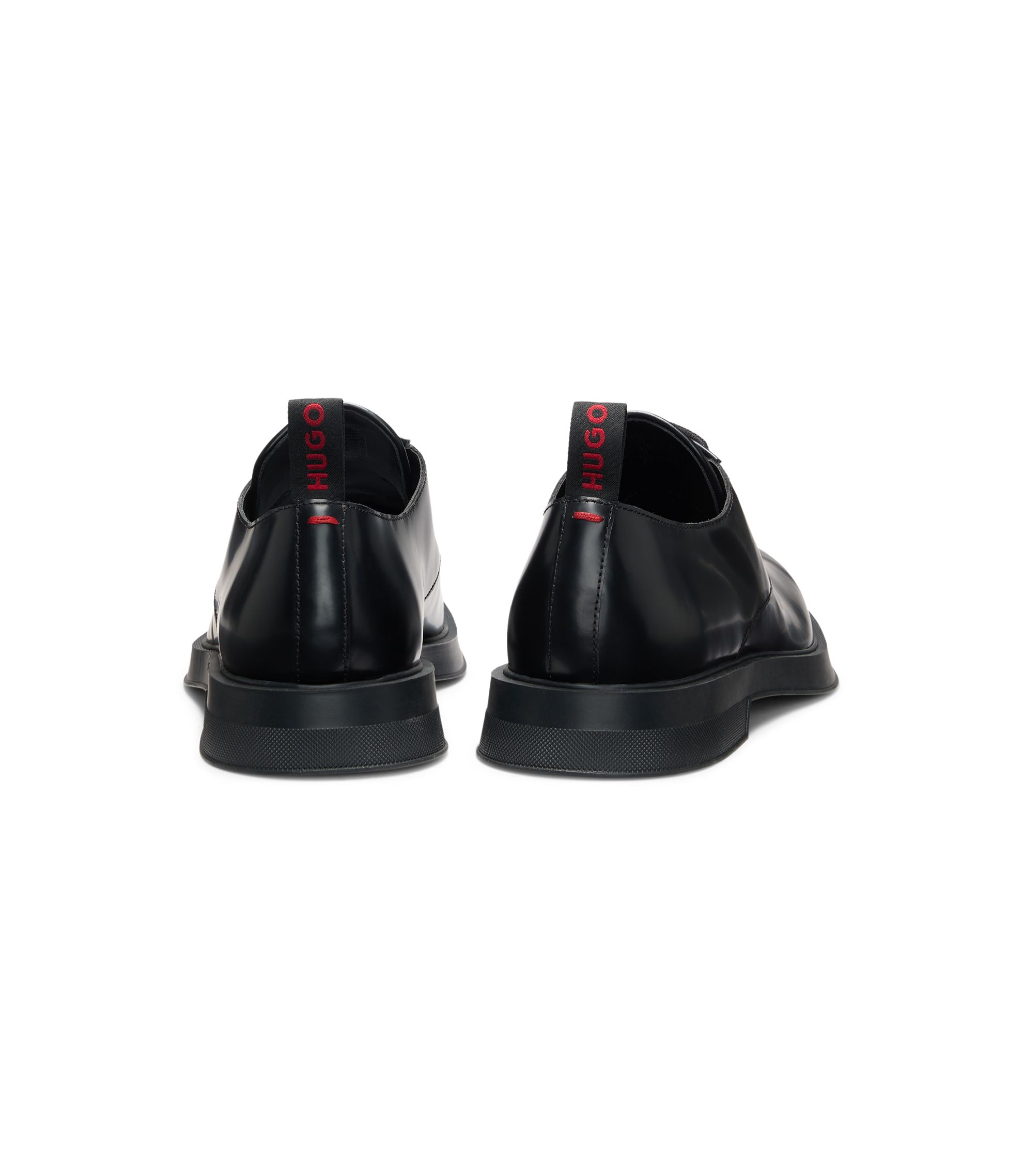 【美品】hugo boss ウエスタンブーツUS8 スダッズ　刺繍　41 箱付き BOSS - Leather half boots with brogue details - Black