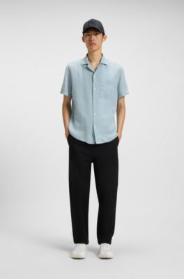 Trainers with mesh and faux leather, White