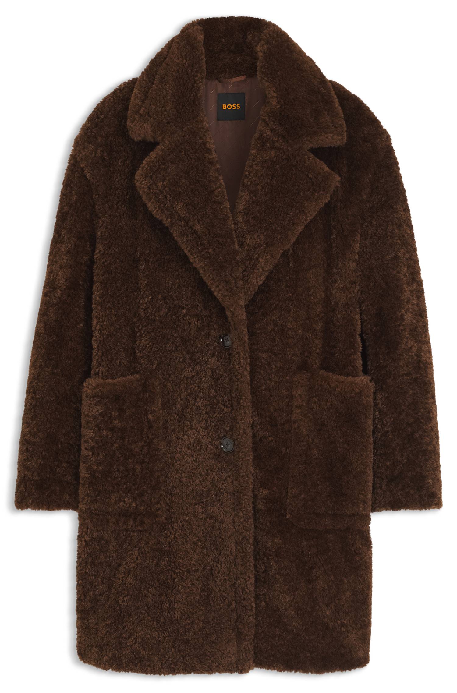 Boss Teddy coat with adjustable collar jackor dam – bild 4