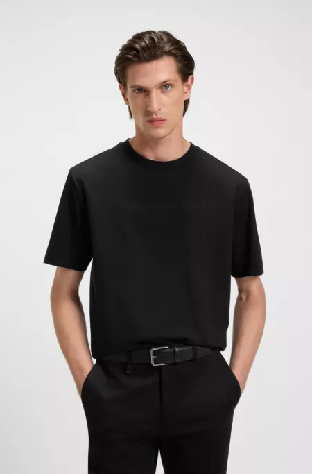 BOSS x ASTON MARTIN T-shirt with embossed logo