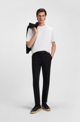 T-shirt BOSS x ASTON MARTIN com log&oacute;tipo em relevo, White