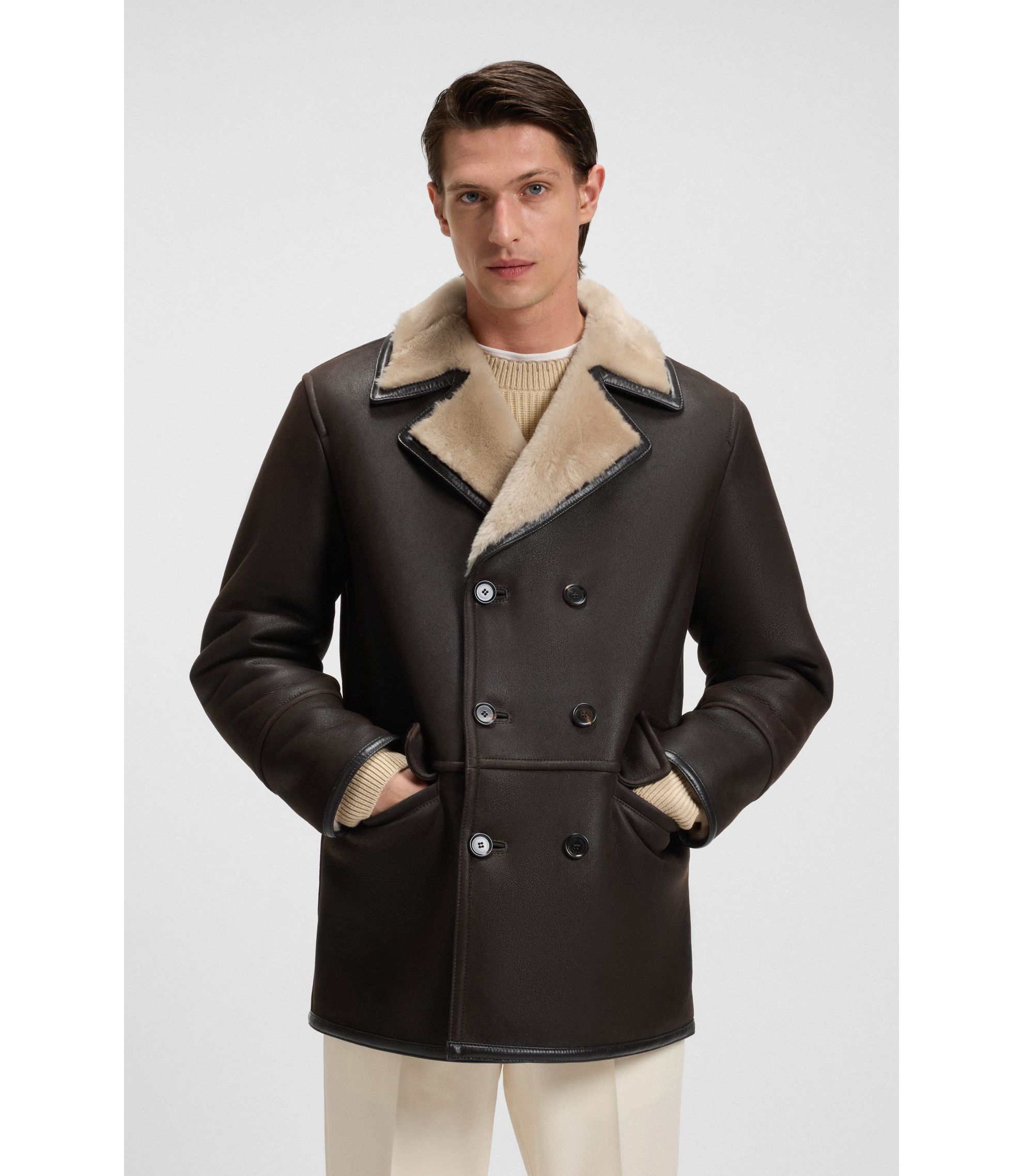 メンズレザージャケット | HUGO BOSS