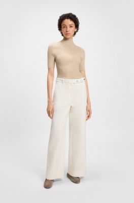 Suede moccasins with driver outsole, Brown