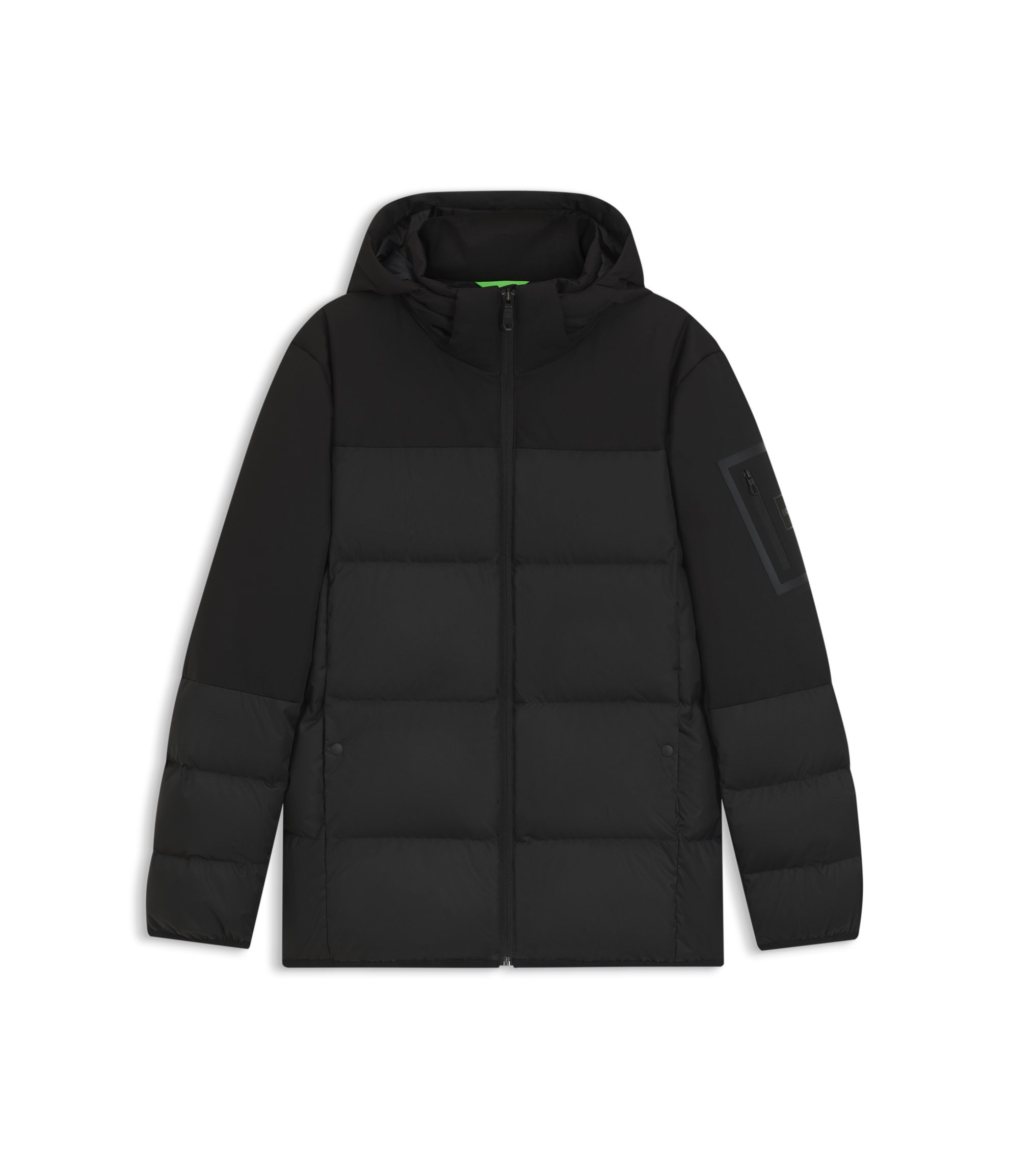 BOSS - はっ水ジャケット ダウンパディング＆デタッチャブルフード