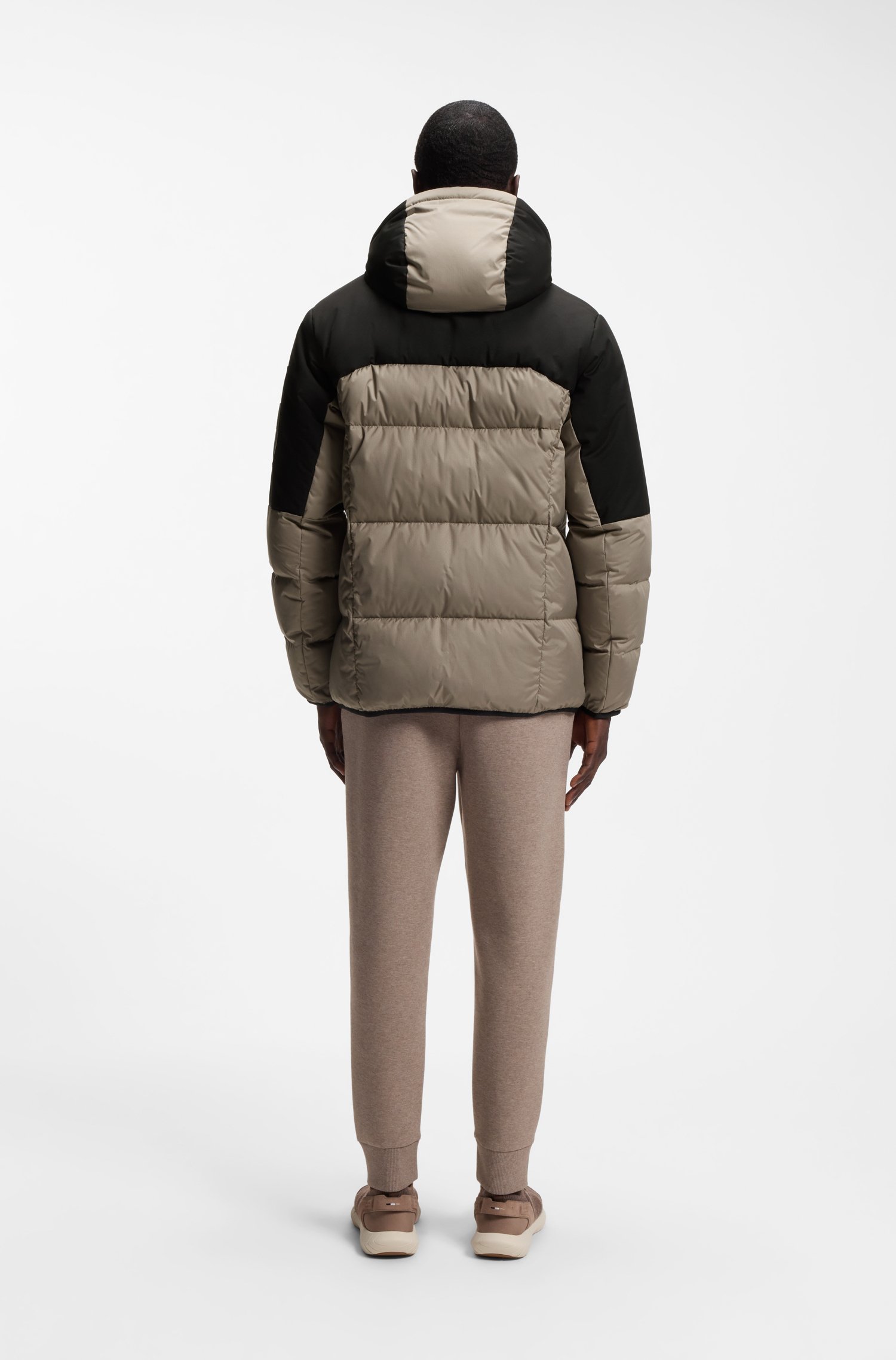 Boss Water-repellent jacket with down filling and detachable hood jackor herr – bild 2
