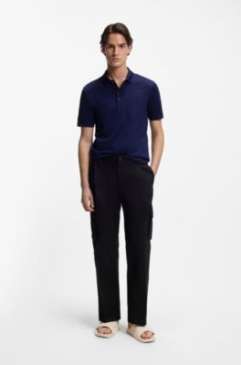 Slides with faux-suede upper strap, Light Beige