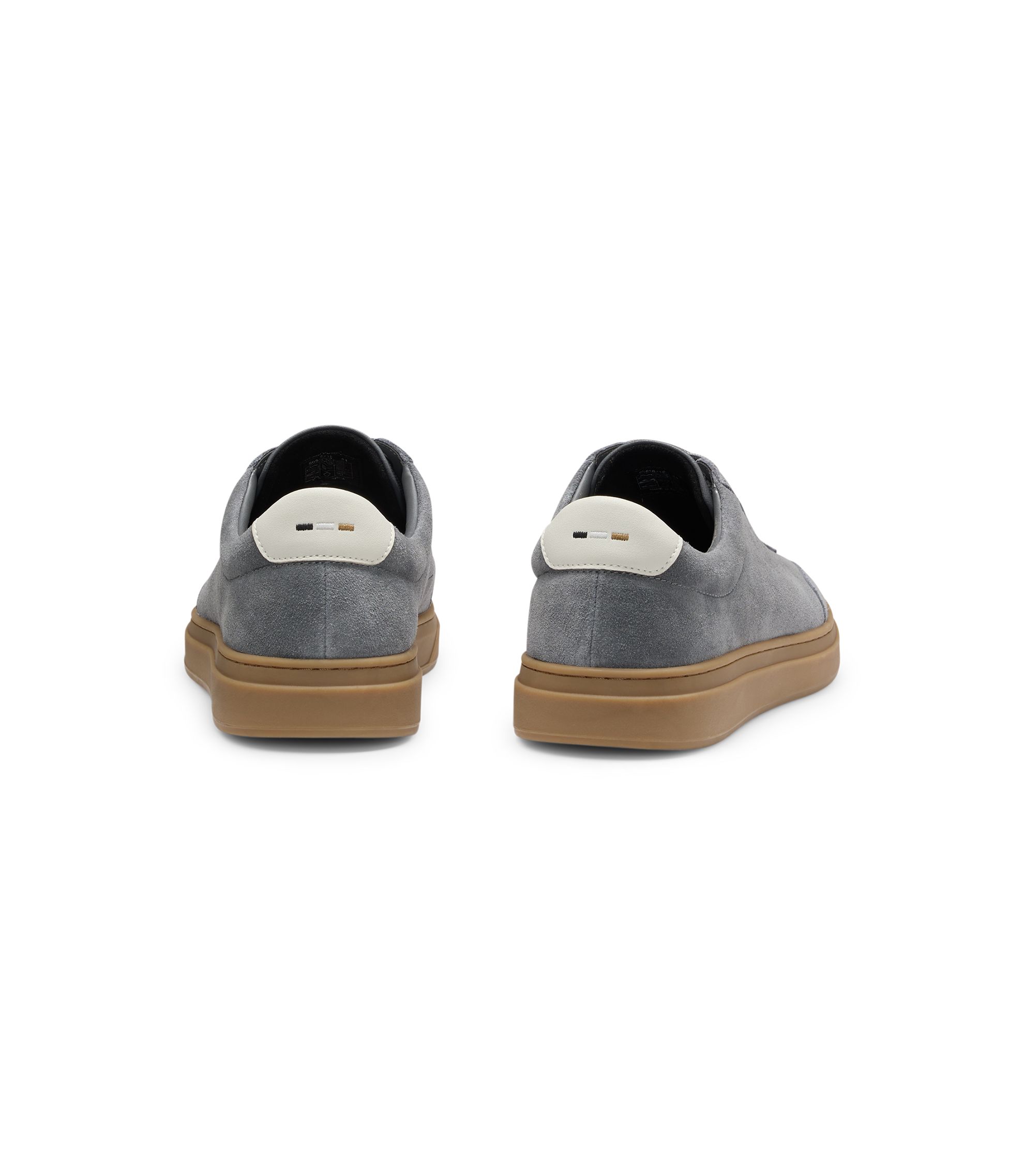 BOSS - Suede trainers with rubber sole - Grey