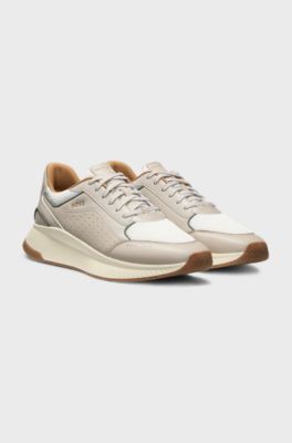TTNM EVO hybrid trainers with fishbone sole, Beige
