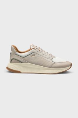 TTNM EVO hybrid trainers with fishbone sole, Beige
