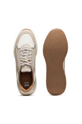 TTNM EVO hybrid trainers with fishbone sole, Beige
