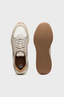 TTNM EVO hybrid trainers with fishbone sole, Beige