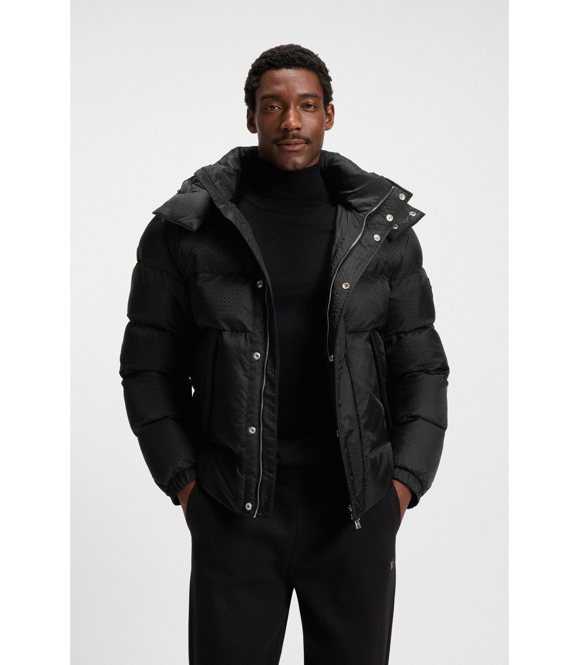 HUGO BOSS デザイナーズジャケット メンズ用 | アビエーター, パッド