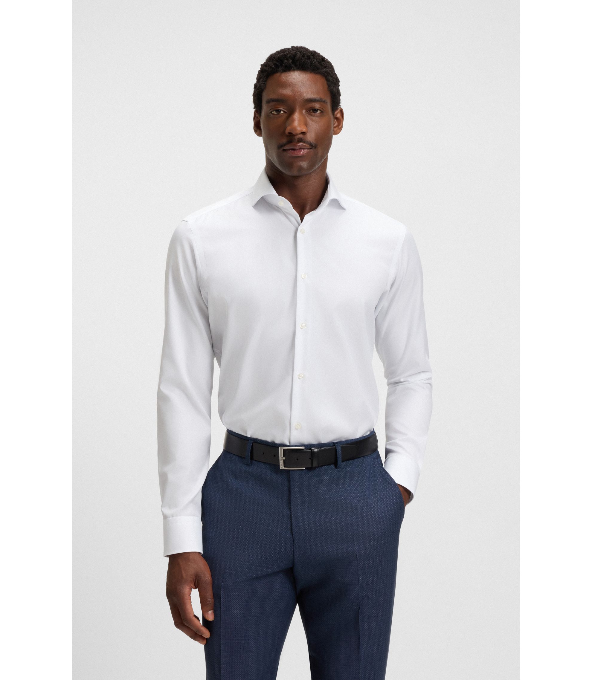 新品　BRIEFING CE MEN’S WAIST RIB HIGHNECK Rib high neck LS - Fired Brick