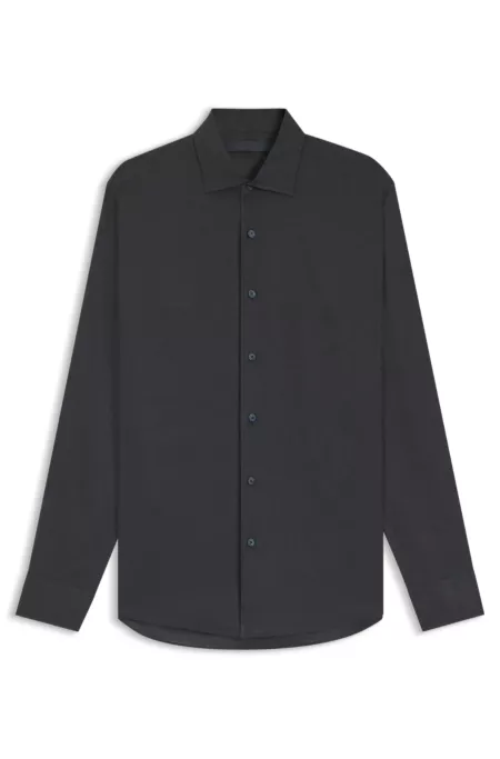 BECKHAM x BOSS regular-fit-shirt in linen