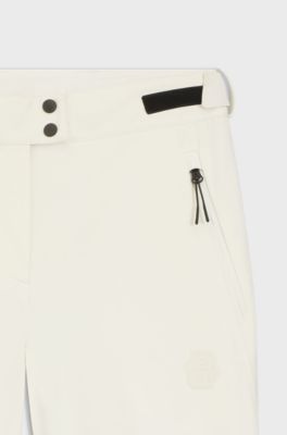 BOSS Ski trousers with water-repellent finish, White