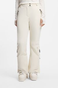 BOSS Ski-broek met waterafstotende finish, Wit