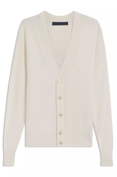 BOSS BY BECKHAM cardigan in 100% cashmere