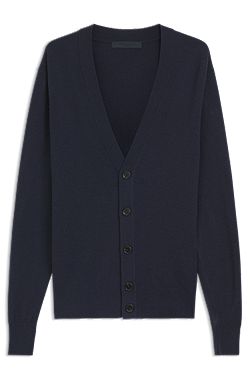 BOSS BY BECKHAM cardigan in 100% cashmere