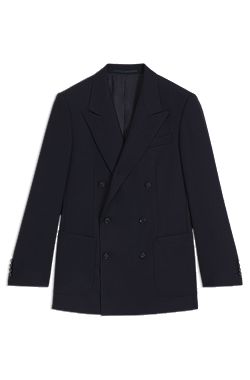 BOSS BY BECKHAM double-breasted blazer in stretch wool