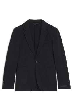 BOSS BY BECKHAM blazer in a melange cotton blend