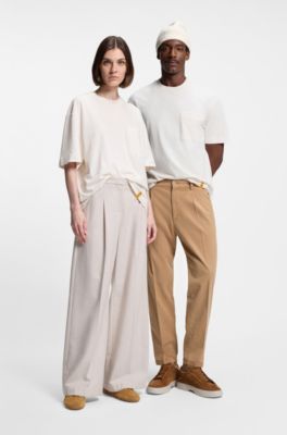 BOSS x Steiff all-gender T-shirt in cotton, Natural