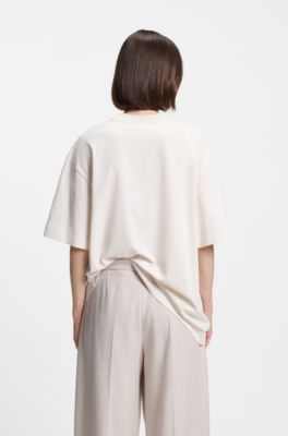 BOSS x Steiff all-gender T-shirt in cotton, Natural