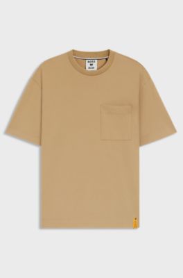 BOSS x Steiff all-gender T-shirt in cotton, Beige