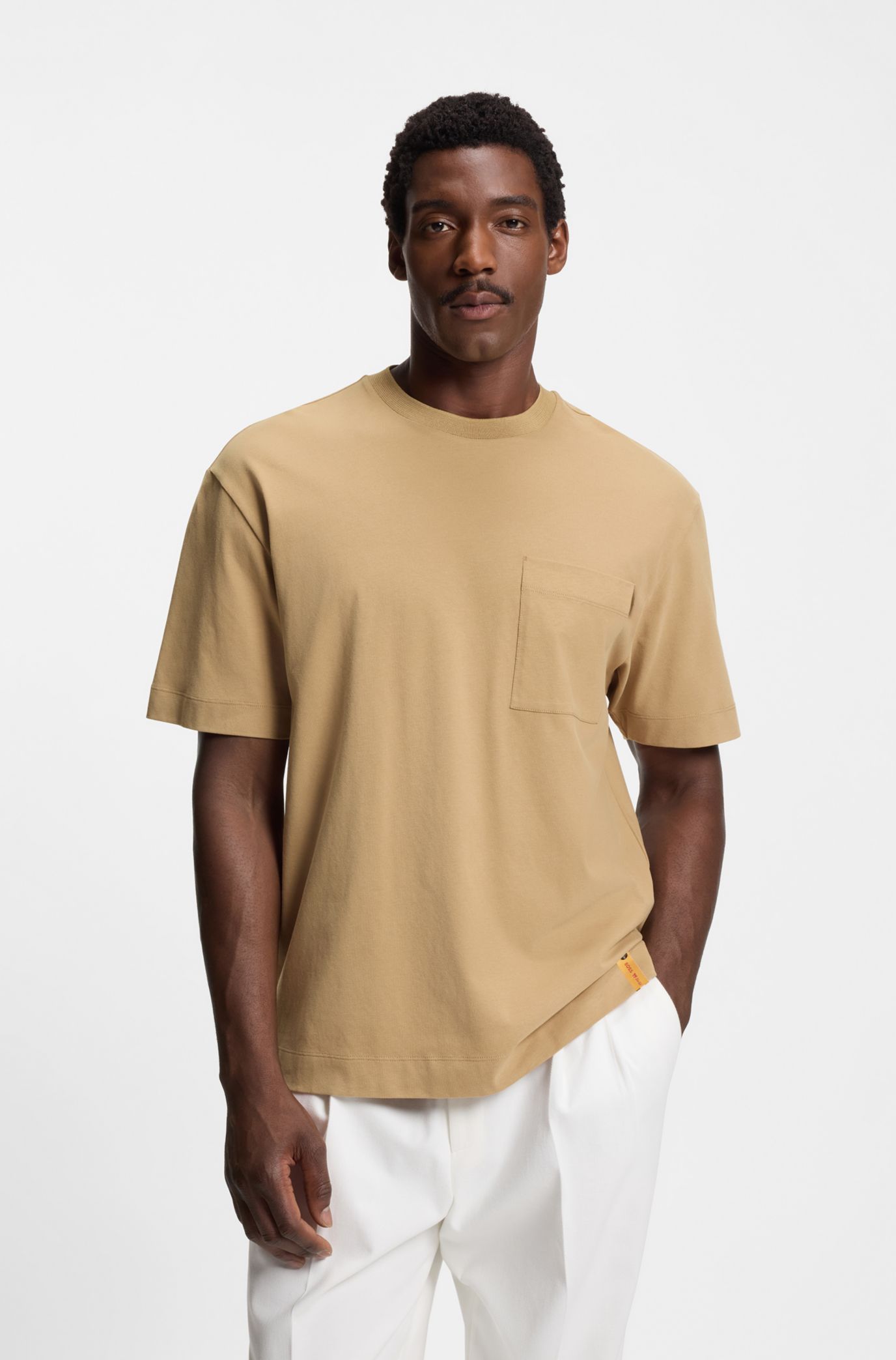 BOSS - BOSS x Steiff オールジェンダー Tシャツ コットン - ベージュ