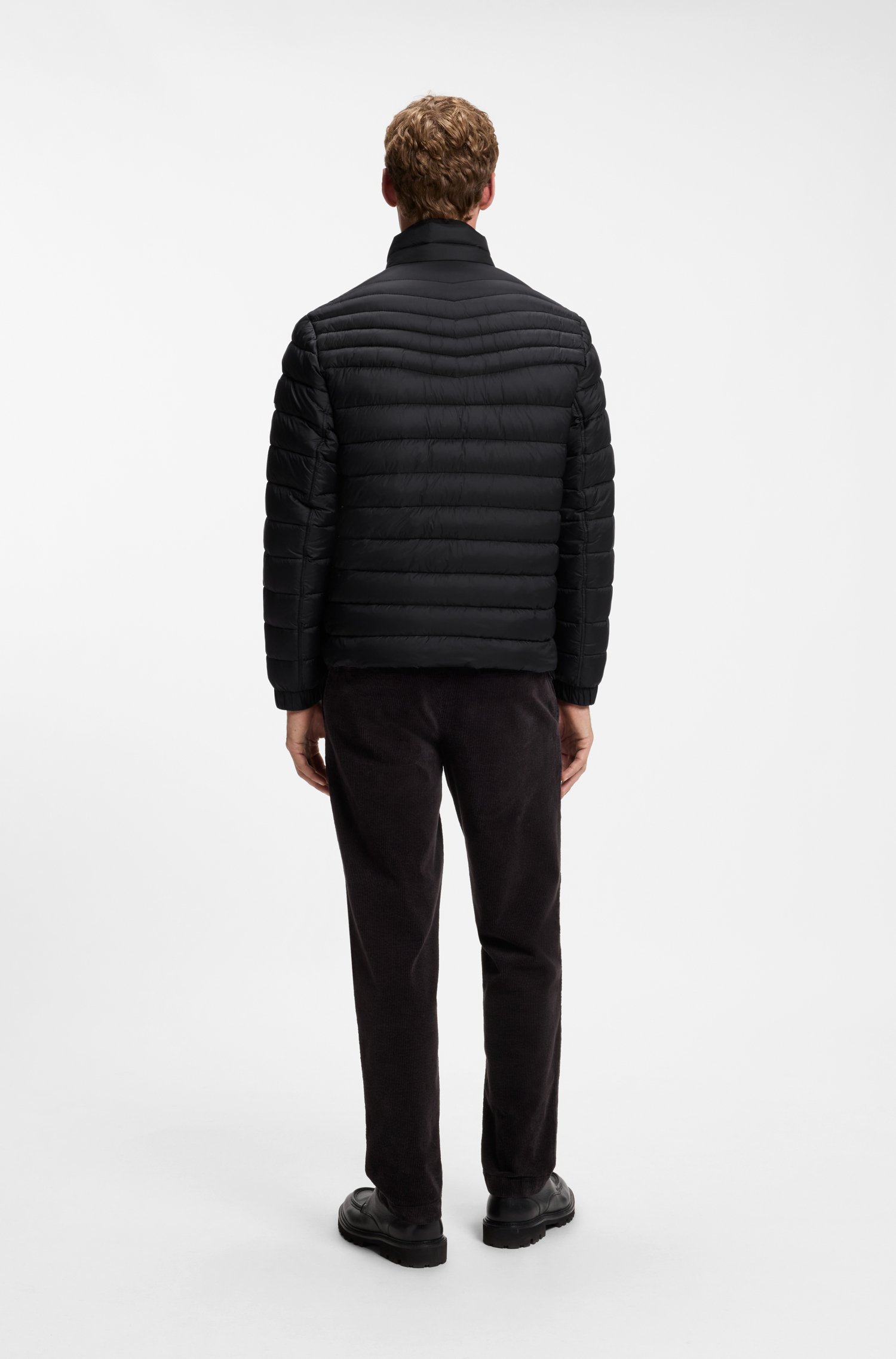 Boss Slim-fit quilted jacket jackor herr – bild 2
