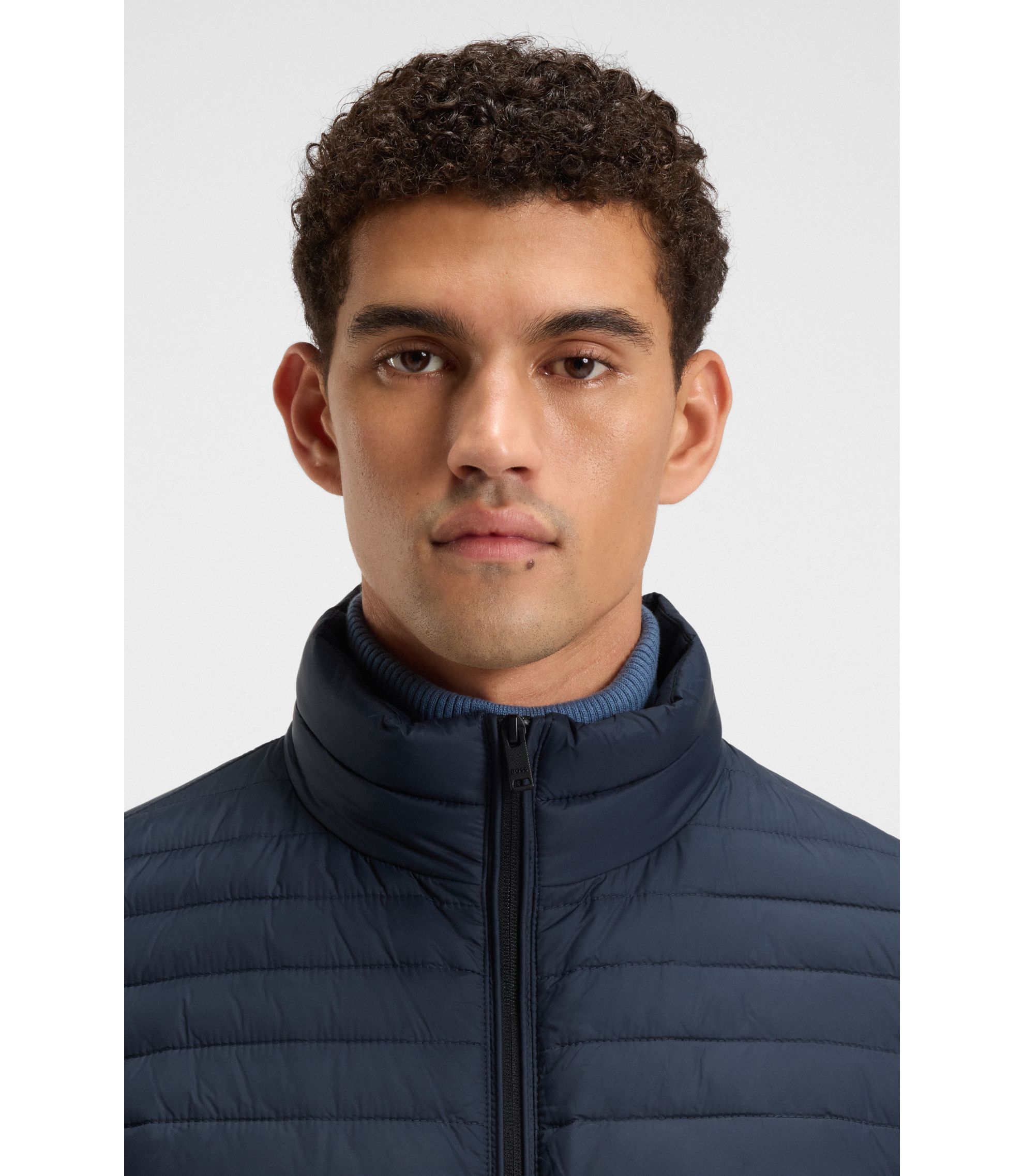 BOSS - パッカブル スリムフィットジャケット はっ水ミックス