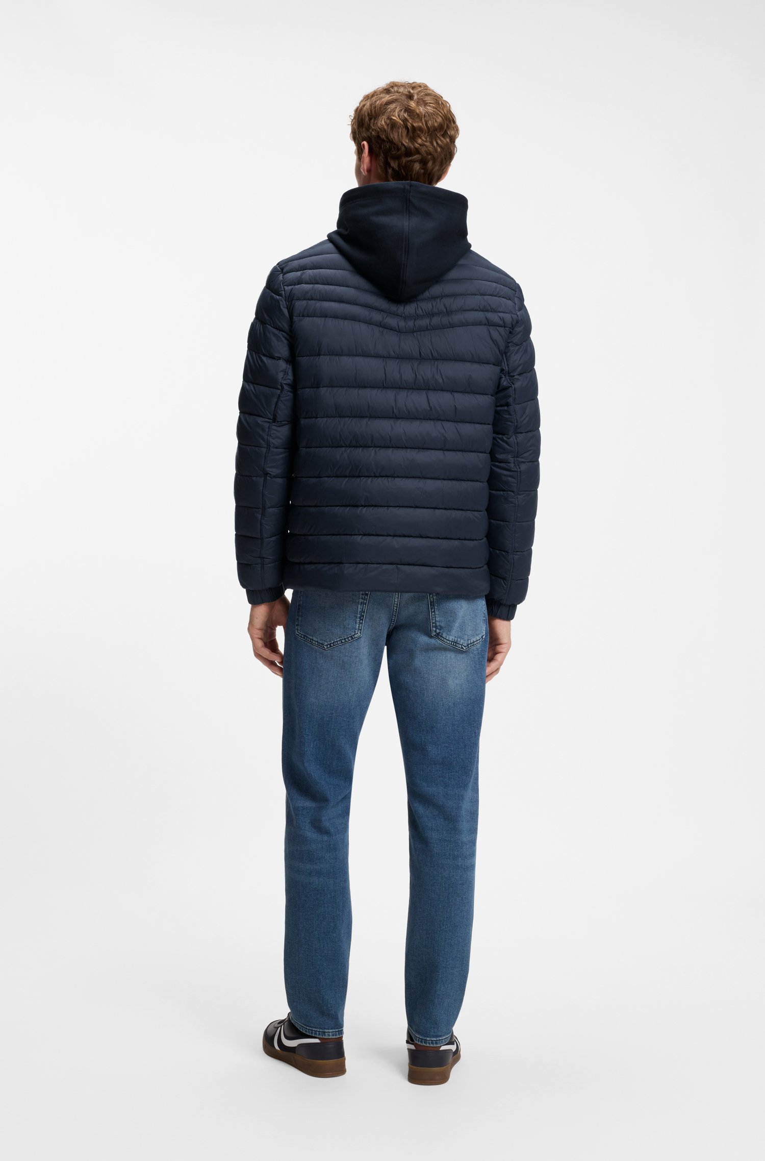 Boss Slim-fit quilted jacket jackor herr – bild 2