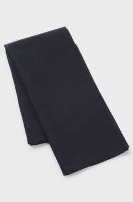 Square bandana in cotton, Dark Blue