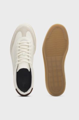 BOSS BY BECKHAM Low-top sneakers, Natural