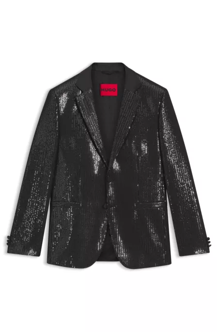 Veste Extra Slim à sequins