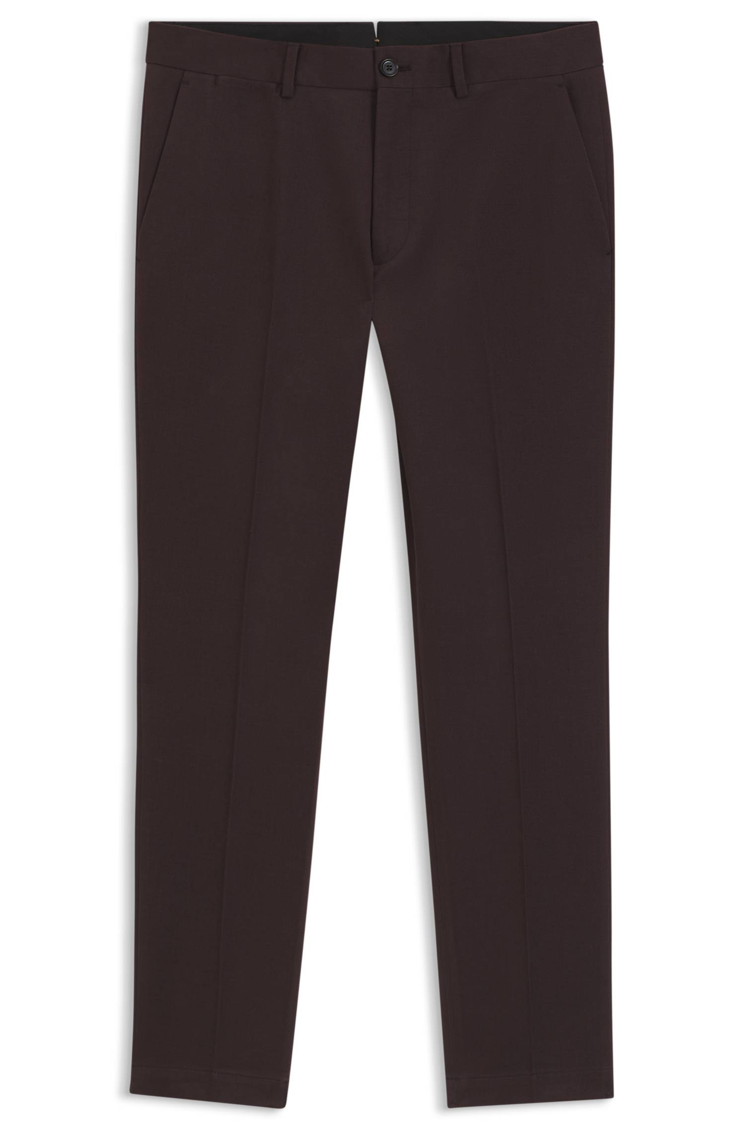 Boss Slim-fit cotton-blend trousers byxor herr – bild 4