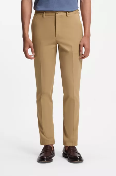 Pantalon Slim en coton mélangé