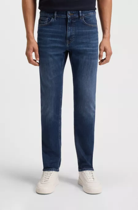 Delaware slim-fit jeans in blue comfort-stretch denim